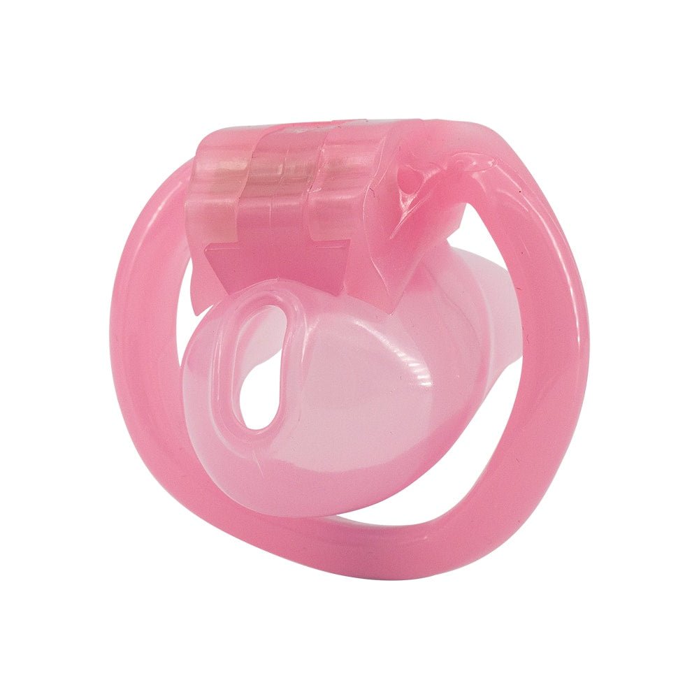 Pink Silicone Sissy Cock Cage Pink Silicone Sissy Cock Cage